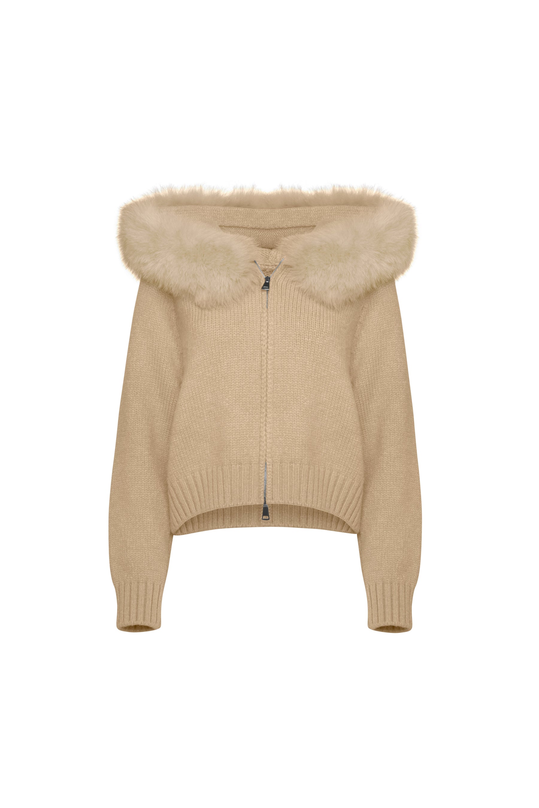 Cardigan Aveludado - Off-white